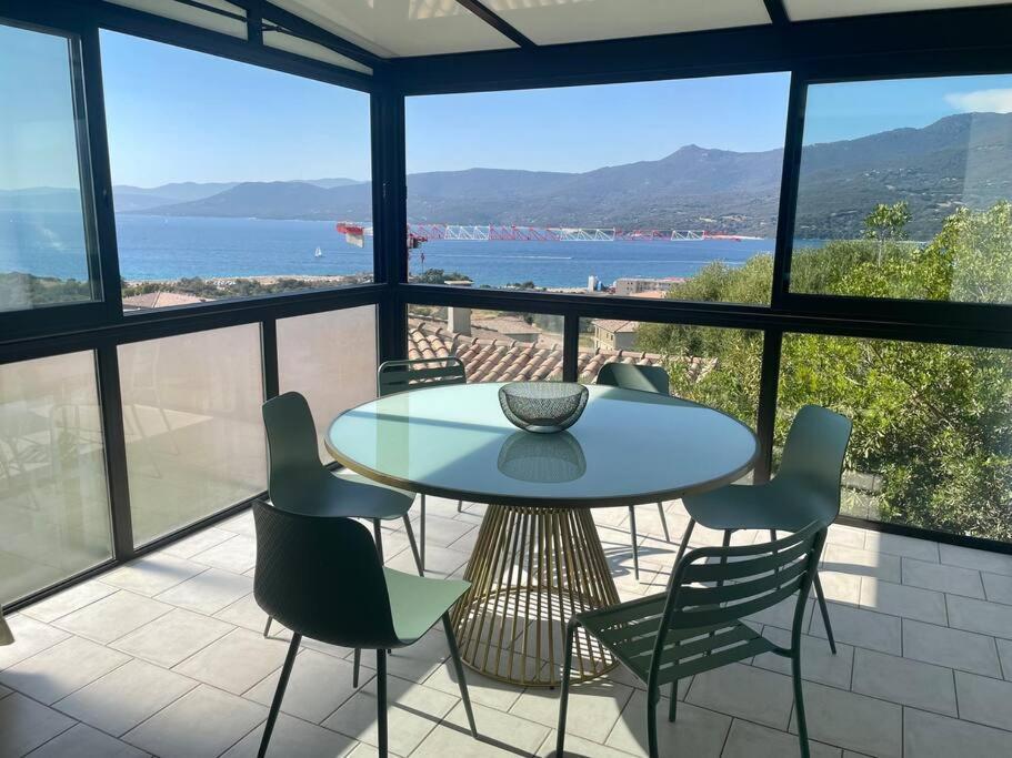 Charmante Petite Maison Magnifique Vue Mer Propriano  Exteriér fotografie
