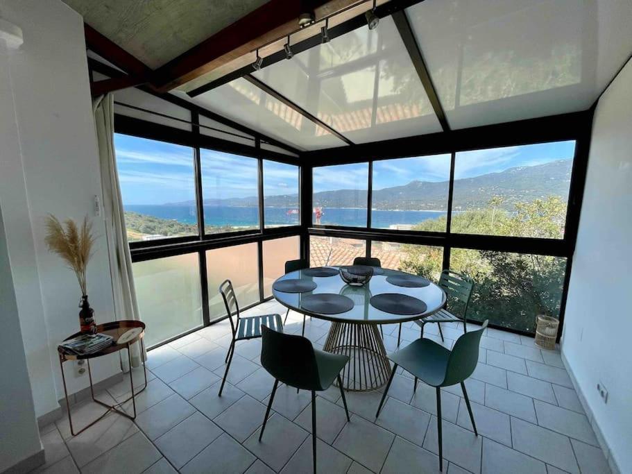 Charmante Petite Maison Magnifique Vue Mer Propriano  Exteriér fotografie